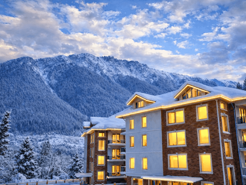 Twin Towers Pahalgam Kashmir premium hotel
